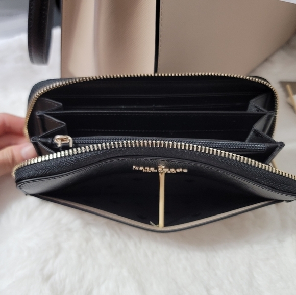 🎁 NWT kate spade 2 Set Purse Satchel Shoulder Bag Cross Body  + Wallet M - Picture 8 of 14